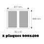 Four modulaire 2 plaques EM SALVA