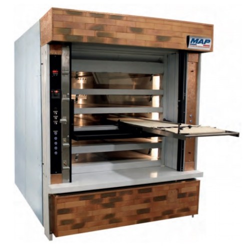Four a sole cyclothermique 5 etages MICROTURBO MAP