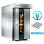 Four Rotatif Electrique VORTEX 18 Plaques 800x1000 LOGIUDICE FORNI