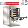 Four à tubes annulaires 4 chambres 820x2050 MINISTAR LOGIUDICE FORNI