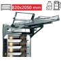 Four à tubes annulaires 4 chambres 820x2050 MINISTAR LOGIUDICE FORNI