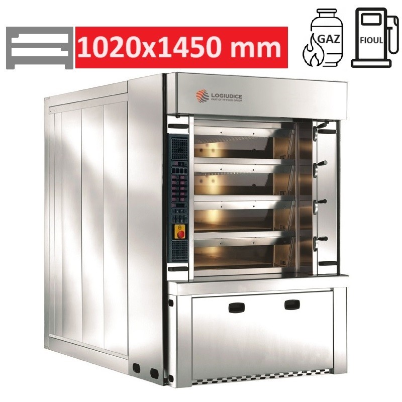 Four à tubes annulaires 4 chambres 1020x1450 MINISTAR LOGIUDICE FORNI