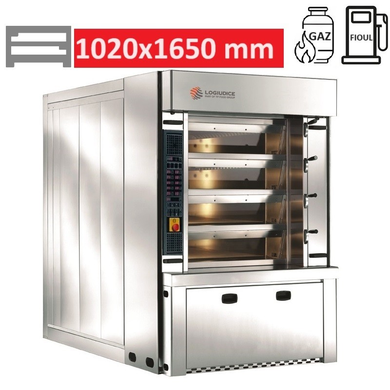 Four à tubes annulaires 4 chambres 1020x1650 MINISTAR LOGIUDICE FORNI