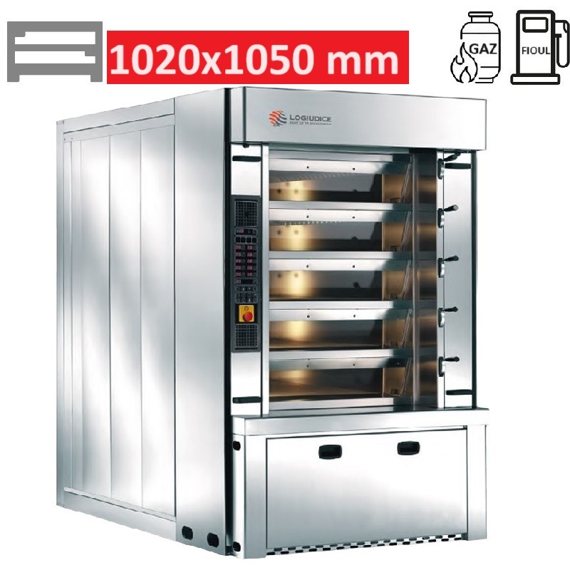 Four à tubes annulaires 5 chambres 1020x1050 MINISTAR LOGIUDICE FORNI
