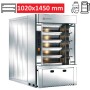 Four à tubes annulaires 5 chambres 1020x1450 MINISTAR LOGIUDICE FORNI