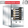Four à tubes annulaires 5 chambres 1020x1650 MINISTAR LOGIUDICE FORNI