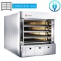 Four a sole électrique 6 Bouches de 62 - L 124 x P 245 LOGIUDICE FORNI