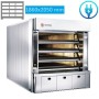 Four a sole électrique 12 Bouches de 62 - L 186 x P 205 LOGIUDICE FORNI