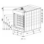 Four a sole électrique 15 Bouches de 62 - L 186 x P 245 LOGIUDICE FORNI