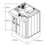 Four Rotatif Gaz-fioul STREAM CLASSIC 500X700 LOGIUDICE FORNI
