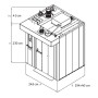 Four Rotatif Gaz-Fioul STREAM CLASSIC 800x1200 LOGIUDICE FORNI