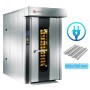 Four Rotatif Electrique VORTEX 18 Plaques 500x700 LOGIUDICE FORNI