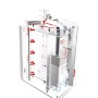 Four Rotatif Electrique VORTEX 18 Plaques 800x1200 LOGIUDICE FORNI