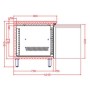 Comptoir de boulangerie Positif - 2 Portes TEFCOLD