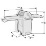 Laminoir sur pied - Tapis 1400mm SALVA
