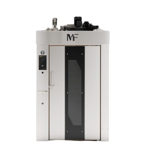 Four rotatif gaz 600x800 position brûleur arrière MONDIAL FORNI