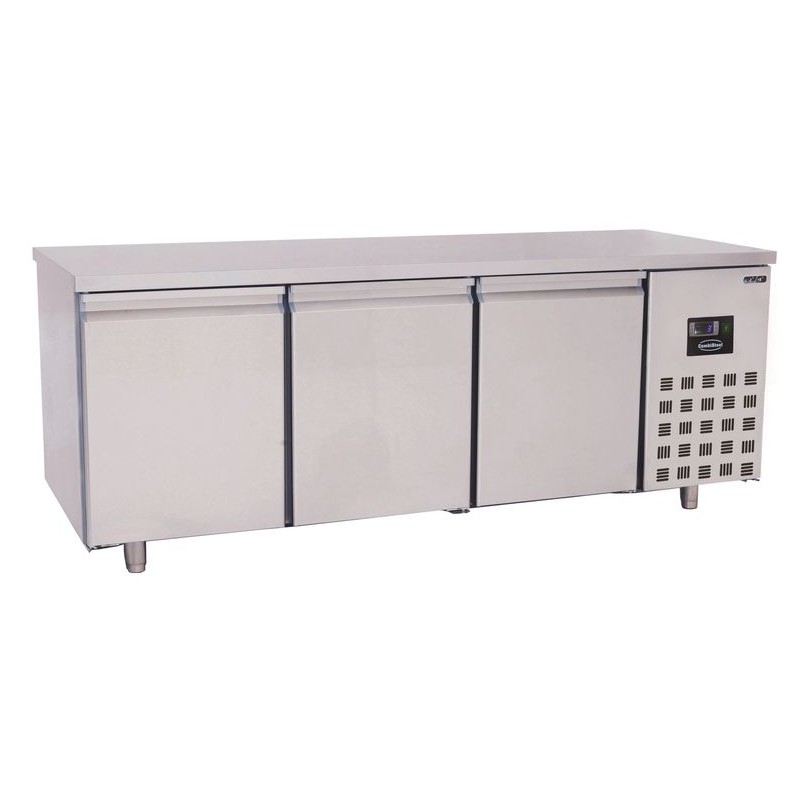 TABLE RÉFRIGÉRÉE PÂTISSERIE 3 PORTES COMBISTEEL