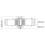 Laminoir sur socle 3320x640 RONDO DOGE