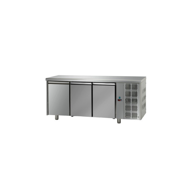 Table réfrigérée pâtissiére 3 portes 400x600, 408L Tecnodom