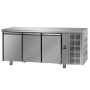 Table réfrigérée pâtissiére 3 portes 400x600, 408L Tecnodom