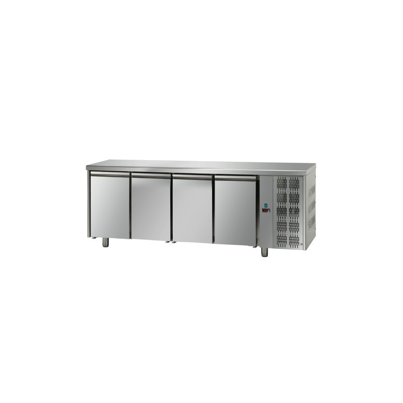 Table réfrigérée pâtissiére 4 portes 400x600, 544L Tecnodom