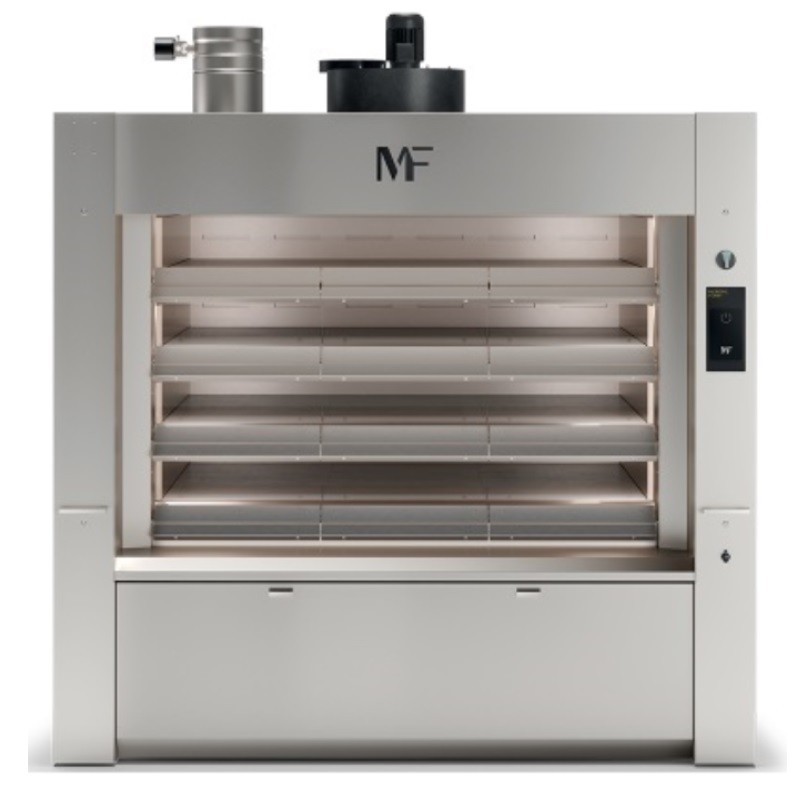 Four a sole a tubes de vapeur 3 voies 12 bouches MONDIAL FORNI
