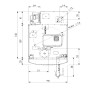Four rotatif compact Gaz/Fioul 12 plaques 400x600 Zucchelli