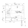 Four rotatif Double Chariot 800x1200 Gaz/Fioul Zucchelli