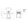 Laminoir sur socle 550x1000mm Rollmatic