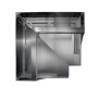 Vitrines MR9.5 VCC_W Coin ouvert 90° Sans Groupe Tecnodom