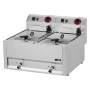 Friteuse à poser triphasée 2x8 L avec vidange REDFOX