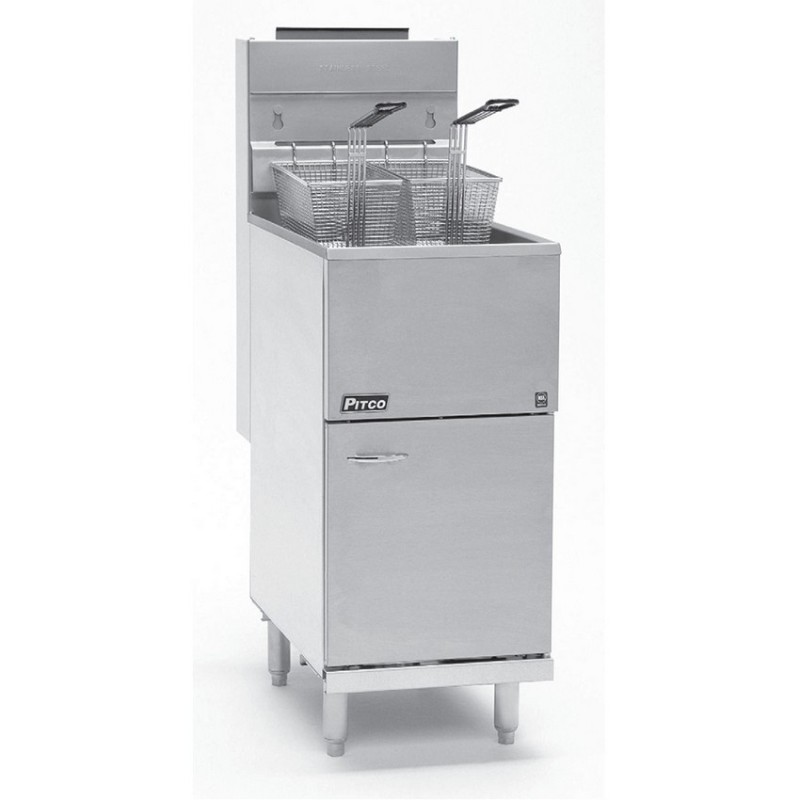 Friteuse haut rendement Gaz 16-18kg PITCO