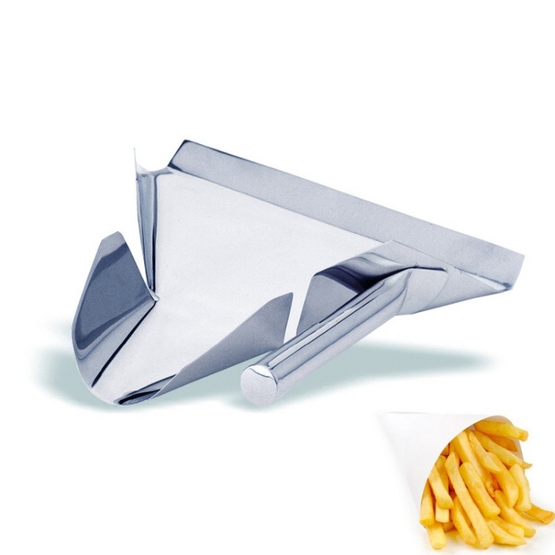 Pelle à frites inox droitier L2G