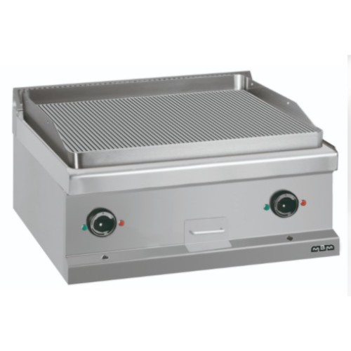 Plaque grillade majistra 700 électrique rainurée MBM