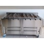 Barbecue portugais 8 grilles rotatives