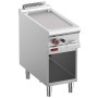 Plaque de cuisson rainurée gaz module 1/2 DIAMOND