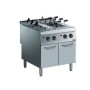 Cuiseur à pâtes gaz 2 cuves GN 1/1 sur armoire DIAMOND