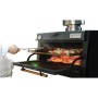 Four-BBQ à charbon, GN 2/1 + GN1/1 (150 Kg/h) DIAMOND