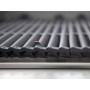 Grill pierre de lave 1/2 module grille en fonte DIVERSO