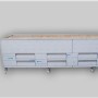 Barbecue portugais grilles fixe 2000mm