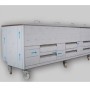 Barbecue portugais grilles fixe 2000mm