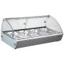 Vitrine chauffante 4 bacs GN 1/3 COMBISTEEL