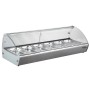 Vitrine chauffante 6 bacs GN 1/3 COMBISTEEL