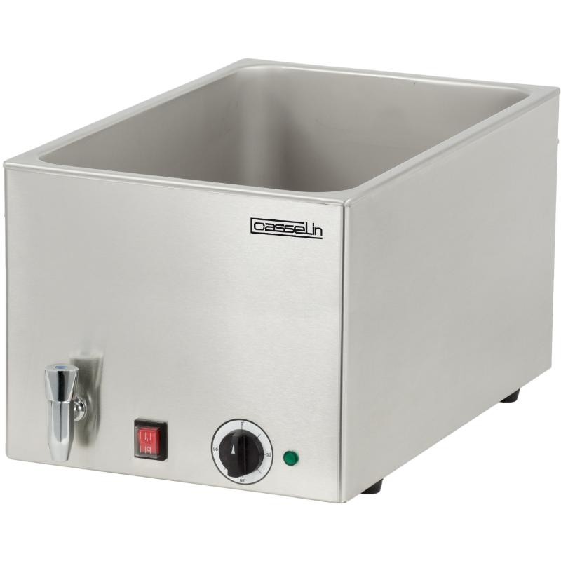Bain-marie avec robinet de vidange GN 1/1 - 200 mm CASSELIN