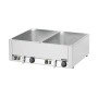 Double bain-marie GN 1/1 avec 2 robinets de vidange CASSELIN