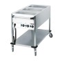 Chariot bain-marie à eau 3 x GN 1/1 CASSELIN