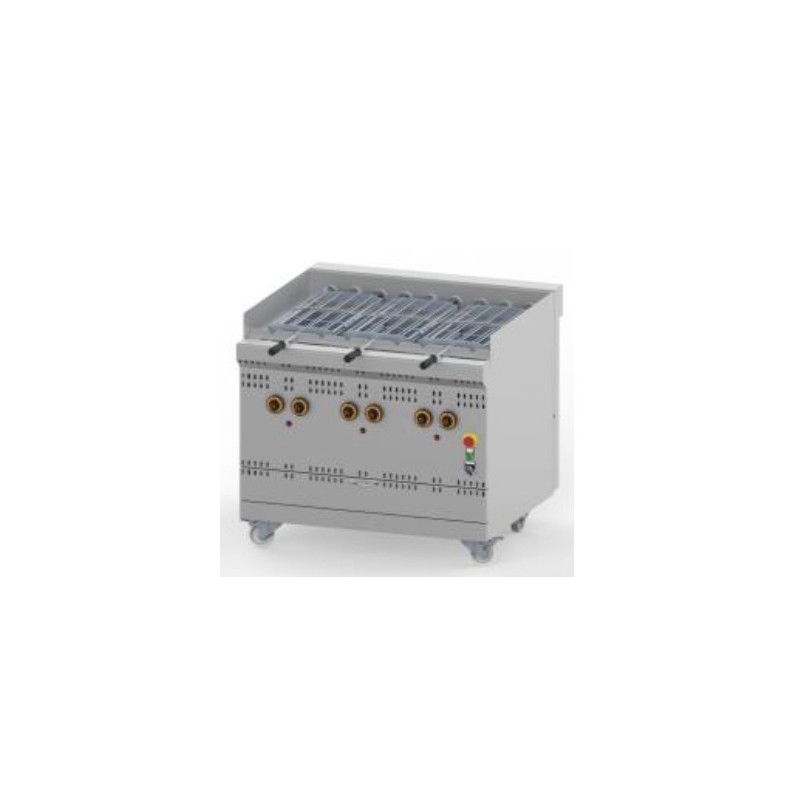 Grill Gaz Haut Rendement Triphasé Ligne 900 simple Grelhaço