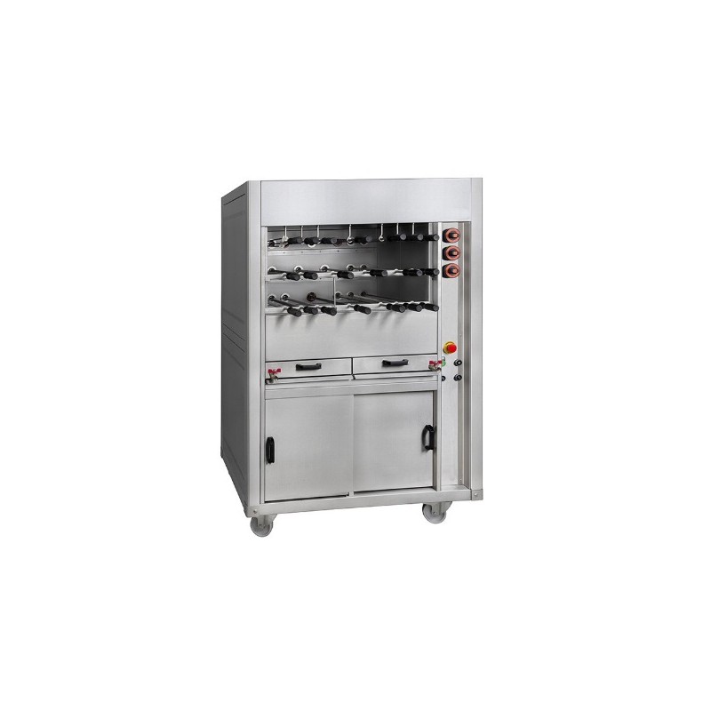 Grill Gaz pour Rodizio Triphase L.740 Triple Grelhaço