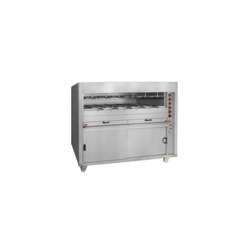 Grill Gaz Rotatif Multifonction Triphasé Ligne900 Grelhaço
