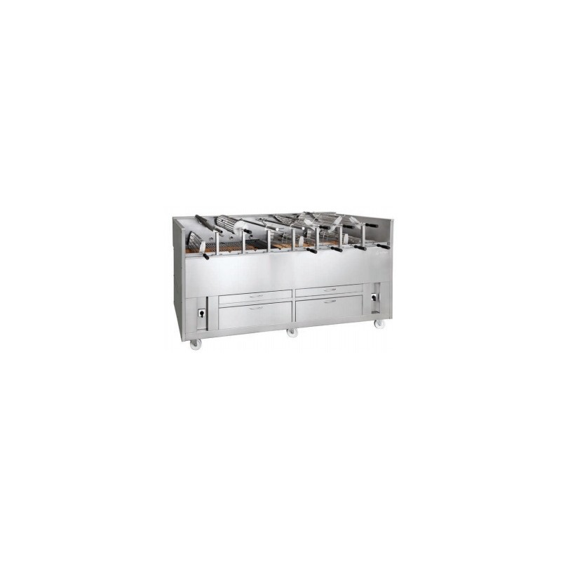Grill Charbon de Bois Triphase 920 Double CCVR Grelhaço